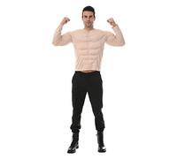 EraSpooky Disfraz de Musculoso de Cosplay de Halloween Disfraz Musculoso Divertido para Soldado para Fiesta Temática