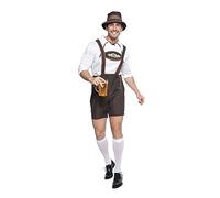 EraSpooky Disfraz de Oktoberfest para Hombre Adulto Traje bávaro Fiesta de la Cerveza Fiesta Folclórica Fiesta Temática Carnaval