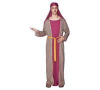 EraSpooky Disfraz de Reyes Magos para adulto trajes de Reyes Magos para hombre trajes de Natividad bíblica Green Purple