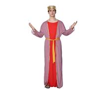 EraSpooky Disfraz de Reyes Magos para adulto trajes de Reyes Magos para hombre trajes de Natividad bíblica Green Red