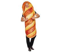 EraSpooky Disfraz unisex de pan para adultos, disfraz de fiesta de Halloween