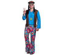 EraSpooky Hippie Años 60s para Hombre Disfraz