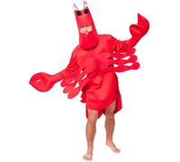 EraSpooky Mascota de Langosta-Adulto Bajo el Mar Vestido de Fantasía Traje de Disfraz para Hombre