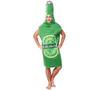 EraSpooky Traje adulto de la botella de cerveza del verde de Halloween