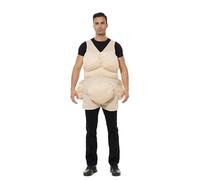 EraSpooky Traje gordo unisex para adultos Divertidos accesorios para disfraces de Halloween gordito y viejo