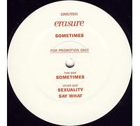 ERASURE - SOMETIMES 7 INCH (7" VINYL 45) UK MUTE 1986
