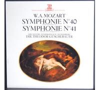 Erato - 70738 - W.A. Mozart - Symphonie N°40 - Symphonie N°41 - Orchestre Symphonique de Bamberg - Direction : Theodor Guschlbauer - Pochette ouvrante - Album Vinyle LP 33 tours (Et Non CD)