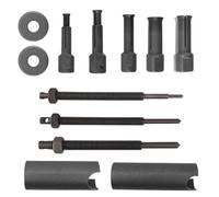 Erato Extractor rodamientos internos Motocicletas de 9-23 mm Kit de extracción de rodamientos de Rueda, Herramientas extracción Kit Extractor pedalier rodamientos Bolas con 5 tamaños Clips Abiertos