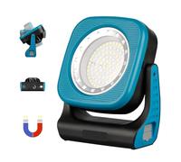 ErayLife LED Lámpara Camping, 4000 LM, 3000 mAh, con Fijación Magnética | 6 Modos, Recargable, Resistente al agua, con gancho, indicador de batería, ideal para acampadas, obras y emergencias