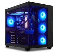 ERAZER Tank X15 High-End Gaming PC (Ryzen 7 7800X3D, GeForce RTX 5070 12 GB GDDR7, 32 GB DDR5 RAM, SSD de 2 TB, refrigeración por agua, Windows 11 Home)