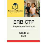 ERB CTP Practice Workbook - Grade 3 Math
