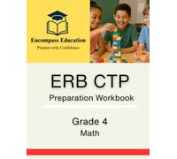ERB CTP Practice Workbook - Grade 4 Math