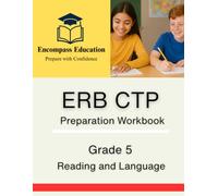 ERB CTP Practice Workbook - Grade 5 Reading and Language