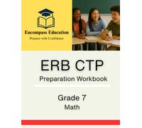 ERB CTP Practice Workbook - Grade 7 Math