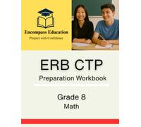 ERB CTP Practice Workbook - Grade 8 Math