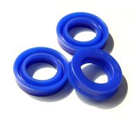 5 uds ID 8-19mm UN Sello hidráulico de Eje Radial (IDxODxTHK) Eje de pistón de Poliuretano Varilla de pistón PU Sello de Aceite de Copa U de un Solo Labio (Size : 10x16x4(5pcs))
