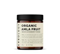 Erbology Amla Orgánica en Polvo 90g - 45 Porciones - Regeneración de la Piel y el Cabello - Rica en Vitamina C - De Origen Sostenible Directamente de la Granja en la India - Lote Pequeño - Vegana