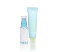 ERBORIAN | Sérum Hidratante 30 ml + Crema Hidratante Matificante 50 ml | Dúo Hidratante | Ácido Hialurónico y Zinc | Hidrata, Matifica y Reduce los Poros