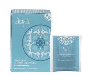 Erboristeria Magentina - Tisana de los ángeles 20 filtros con mandarina, tirio y ruibos