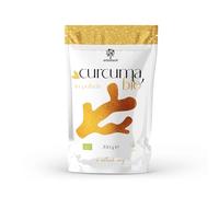 ERBOTECH Cúrcuma BIO en Polvo, Bolsita de 200 g, 100% Pura y Orgánica, Sin Adición de Sustancias Alergénicas, Sin OGM, Vegan & Sin Gluten