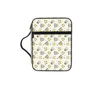 ERCgad Animal Dibujos Animados Búho Lindo Estampado Hombres Mujeres Pastor Biblia Bolsa de Almacenamiento Suave Biblia Regalo Iglesia Casa Viaje