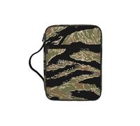 ERCgad - Bolsa de almacenamiento de biblia de pastor a rayas de tigre para hombres y mujeres, bolsa de almacenamiento suave, soporte para la Biblia, regalo para iglesia, hogar, viajes