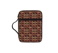 ERCgad - Bolsa de almacenamiento de la Biblia con diseño de oso de ciervo, para hombres y mujeres, para pastores, para guardar las escrituras, regalo para la iglesia, para viajes