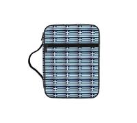 ERCgad Bolsa de almacenamiento de la Biblia con estampado de bandera griega para hombres y mujeres, bolsa de almacenamiento suave para escrituras, regalo para iglesia, hogar, viajes
