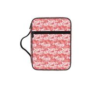 ERCgad Bolsa de almacenamiento de la Biblia con estampado de flamenco, para hombre, mujer, pastores, regalo para iglesia, hogar, viajes