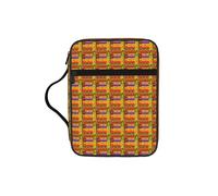 ERCgad Bolsa de almacenamiento de la Biblia con patrones nacionales africanos para hombres, mujeres, pastores, bolsa de almacenamiento suave para escrituras, regalo, iglesia, hogar, viajes