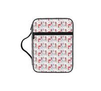 ERCgad Bolsa de almacenamiento de la Biblia con texto en inglés "I Love London" para hombre, mujer, pastores, regalo para iglesia, hogar, viajes