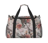 ERCgad Bolsa de viaje de mano con estampado de la Torre Eiffel de París, para mujeres y hombres, ligera, para fin de semana, escapadas, negocios, hombro
