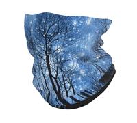 ERCgad Bufanda con estampado de cielo nocturno para deportes al aire libre, esquí, ciclismo, correr, uso diario