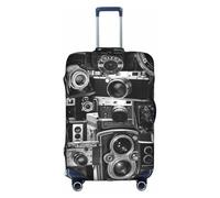 ERCgad Cool Camera Collection - Funda universal para maleta de viaje de negocios, protector de equipaje diario, funda lavable, White, L, Clásico