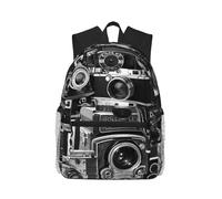 ERCgad Cool Camera Collection - Mochila de hombro doble, ligera, unisex, para viajes, senderismo, oficina