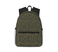 ERCgad Divertidas raquetas de tenis y pelotas de tenis estampadas, unisex, ligeras, resistentes al agua, mochila casual al aire libre, viajes, senderismo, uso diario