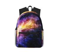 ERCgad Galaxy In The Universe - Mochila de hombro doble, ligera, unisex, con estampado de galaxia en el universo