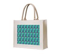 ERCgad Green Aliens Print - Bolsa de mano unisex grande, reutilizable, ligera, para compras, viajes, oficina, trabajo, fin de semana