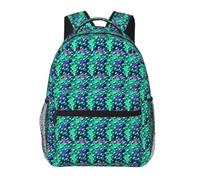 ERCgad Green Aliens Print - Mochila de ocio versátil ligera para viajes al aire libre, accesorio de uso diario