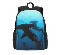 ERCgad Hammerhead Sharks - Mochila para adultos, resistente al agua, para senderismo, oficina, camping, viajes, trabajo, picnic