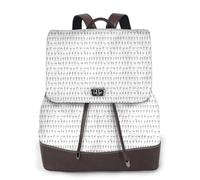 ERCgad Mochila para mujer con estampado de alfabeto y lengua de señas, ligera, versátil, a la moda, casual, para viajes y trabajo