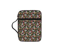 ERCgad Schnauzer - Bolsa de almacenamiento de la Biblia para hombre y mujer, suave, para regalo de iglesia, hogar, viajes