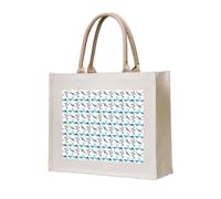 ERCgad Sharks Print - Bolsa de mano unisex grande, reutilizable, ligera, para compras, viajes, oficina, trabajo, fin de semana
