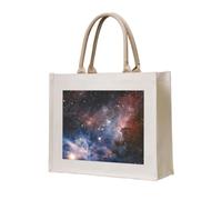 ERCgad Universe Milky Way Galaxy Print - Bolsa de mano unisex grande, reutilizable, ligera, para compras, viajes, oficina, trabajo, fin de semana