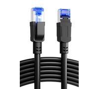 Ercielook Cable de Red Cat8 de Alta Velocidad - 15m para Interior/Exterior, Extensor de Cable de Red 40 Gbit/s para Router/Juegos/Módem