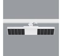 ERCO Jilly 230V BT 15W oval wide 830 blanco/negro