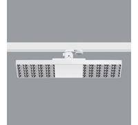 ERCO Jilly 230V BT 15W oval wide 830 blanco/plata