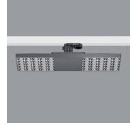 ERCO Jilly 230V BT 15W oval wide 830 negro/plata