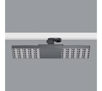ERCO Jilly 230V BT 15W oval wide 840 negro/plata