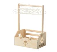 Erconsso Armario Caja para Baby Shower | Armario De Almacenamiento para Pañales De Madera Baby Shower | Organizador De Baño Fácil Instalación para Alquiler Negocios Guardería Apartamento
